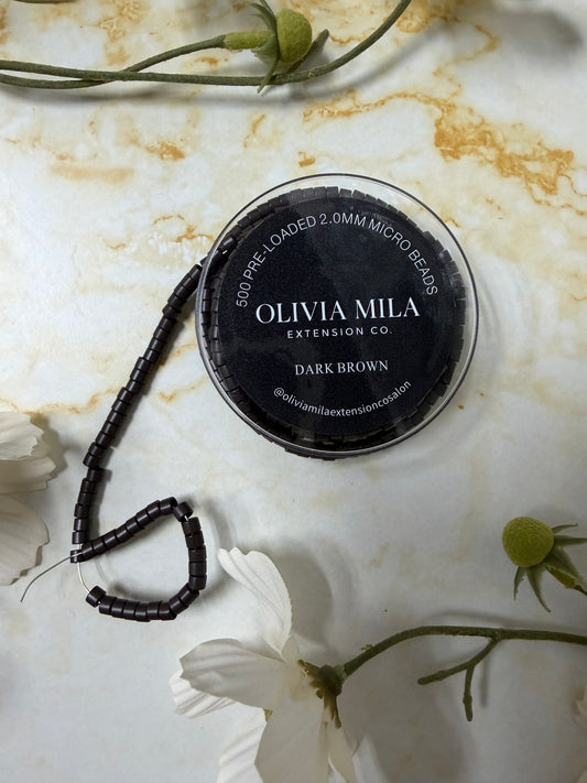 Brown Pre Loaded Beads